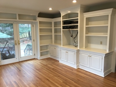 Cabinetry painted
